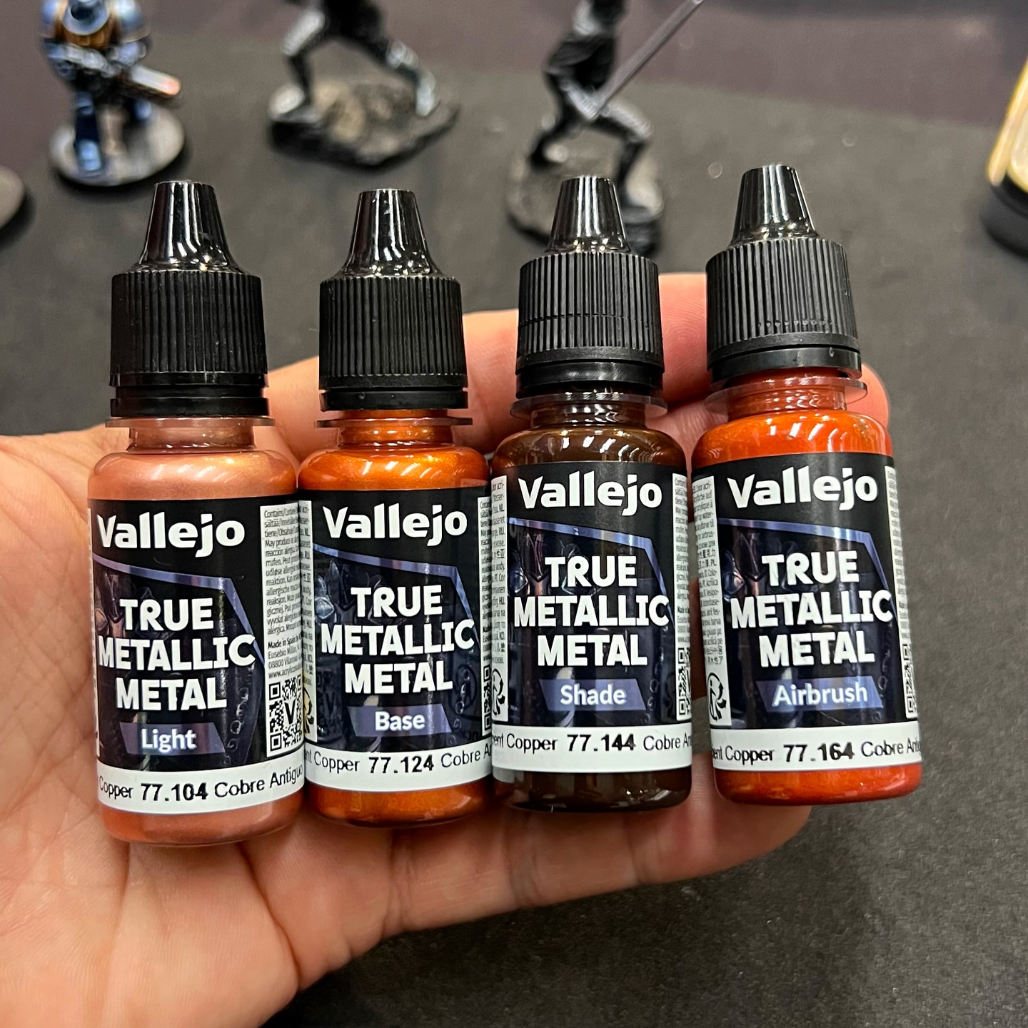 vallejo true metallic metal paint pots revealed