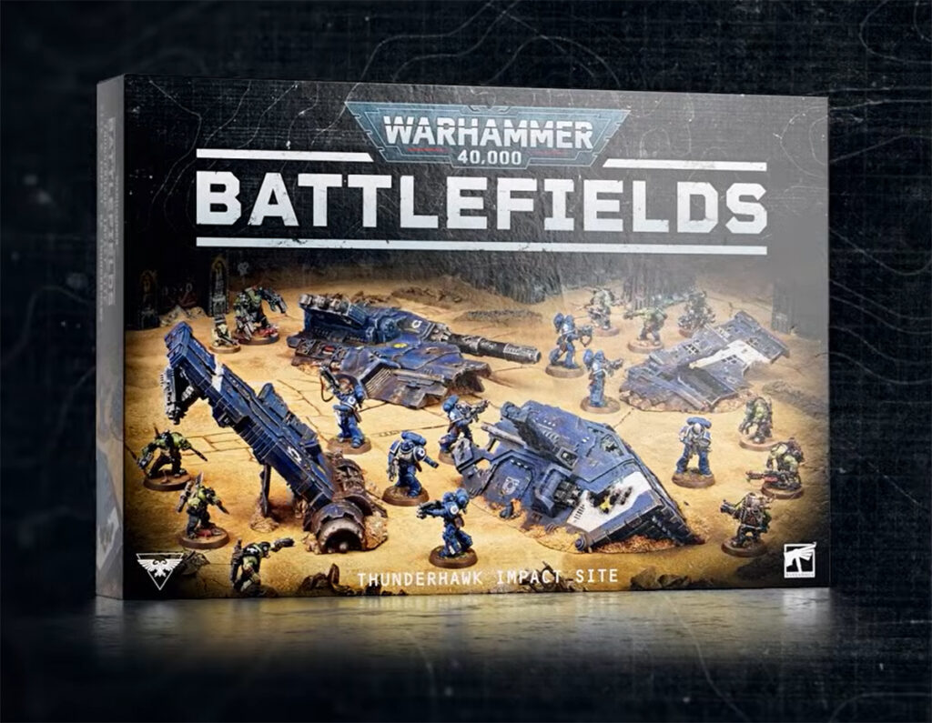 caja warhammer 40k battlefields: thunderwak impact site