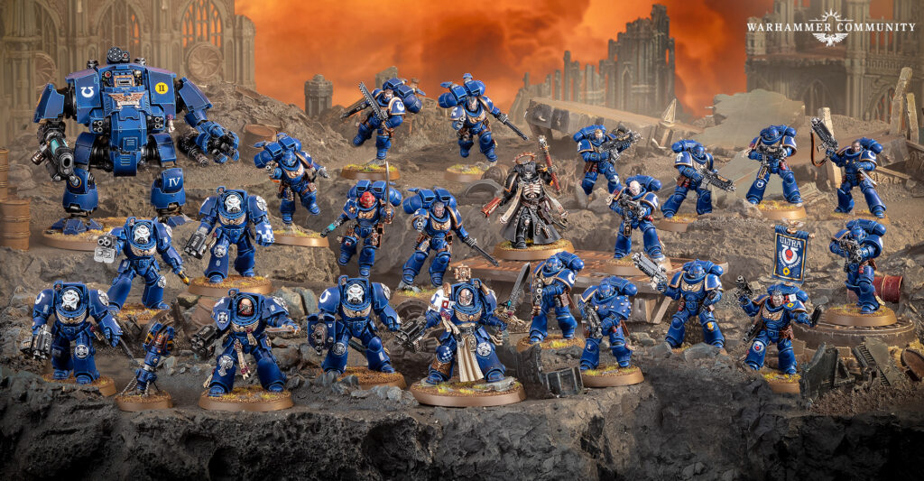 Indomitus Task Force Battleforce (Space Marines). Box announced for Christmas 2026
